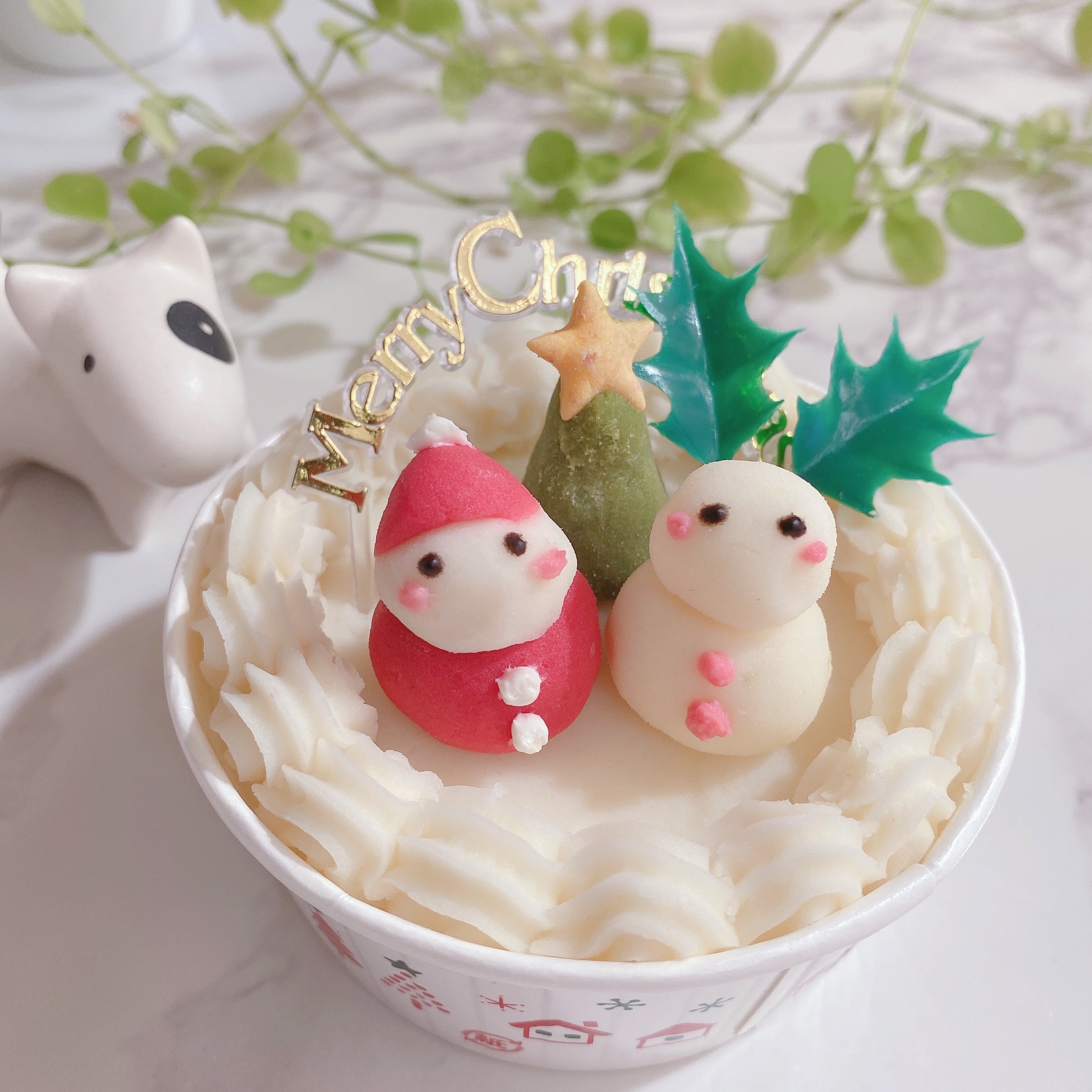 犬 クリスマスケーキ